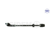 Тяга рулевая в сборе с наконечником | перед лев Sidem, арт. 63430