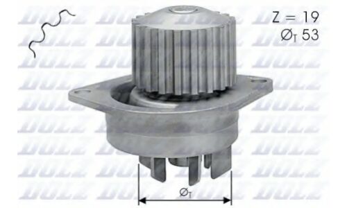 Водяной насос (помпа) системы охлаждения Dolz, арт. C-113