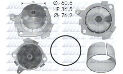 Водяной насос (помпа) системы охлаждения Dolz, арт. S-212