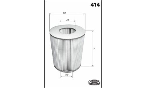 Фильтр воздушный MECAFILTER, арт. EL3879