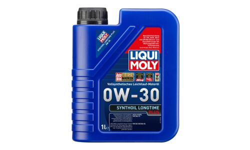 Масло моторное Liqui Moly Synthoil Longtime Plus 0w30, синтетическое, ACEA A5/B5, универсальное, 1л, арт. 1150