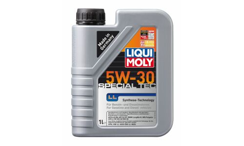 Масло моторное Liqui Moly Special Tec LL 5w30 синтетическое, SL, ACEA A3/B4, универсальное, 1л, арт. 2447/8054