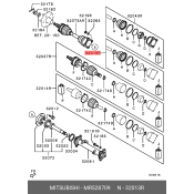 Пыльник шруса Mitsubishi, арт. MR528709
