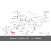 Сайлентблок Subaru, арт. 20254-SA000