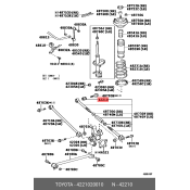 Сайлентблок Toyota, арт. 42210-20010