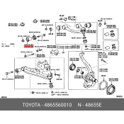 Сайлентблок заднего рычага Toyota, арт. 48655-60010