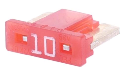 Предохранитель автомобильный Toyota, флажковый, мини (LOW PROFILE MINI FL), красный, 10А, арт. 90982-09021