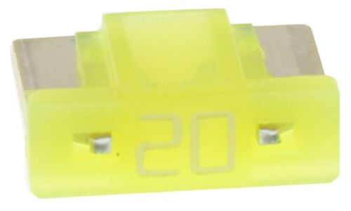Предохранитель автомобильный Toyota, флажковый, мини (LOW PROFILE MINI FL), жёлтый, 20А, арт. 90982-09023