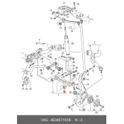 Сайлентблок переднего рычага VAG, арт. 4E0407181B