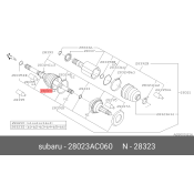 Пыльник шруса Subaru, арт. 28023-AC060