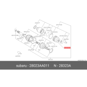 Пыльник ШРУСа Subaru, арт. 28023-AA011