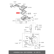 Фильтр воздушный Hyundai/Kia, арт. 28113-2D000