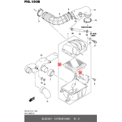 Фильтр воздушный Suzuki, арт. 13780-81A00