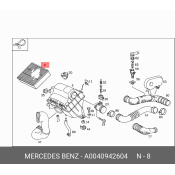 Фильтр воздушный Mercedes, арт. A 004 094 26 04