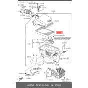 Фильтр воздушный Mazda, арт. RF4F-13-Z40