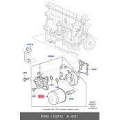 Фильтр масляный Ford, арт. 1322152
