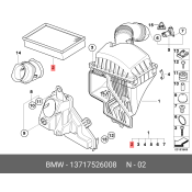 Фильтр воздушный BMW, арт. 13 71 7 526 008