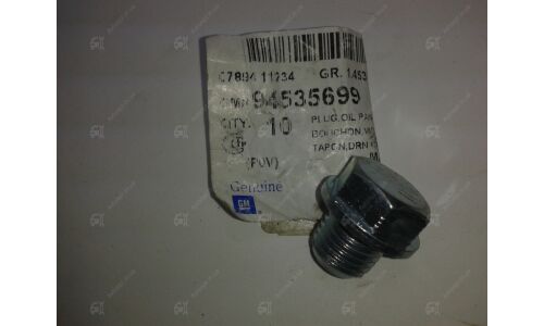 Пробка поддона масляного GM, арт. 94535699