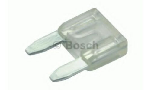 Предохранитель автомобильный Bosch, флажковый, мини (MINI S1035-1/FN), прозрачный, 25А, арт. 1987529033