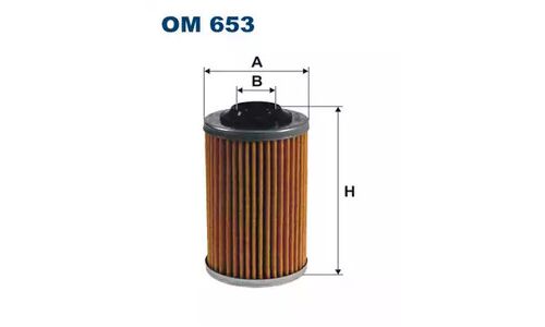Фильтр масляный Filtron, арт. OM 653