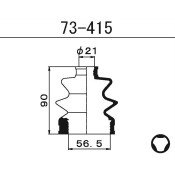 Пыльник ШРУСа Maruichi, внутренний, арт. 73-415