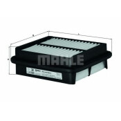 Фильтр воздушный Knecht, арт. LX 1690