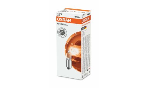 Лампа Osram Original Line T4W (BA9s, T8.5), 12В, 10Вт, 3200К, 1 шт, арт. 64113