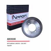 Диск тормозной Allies Nippon, задний, арт. ADC0330