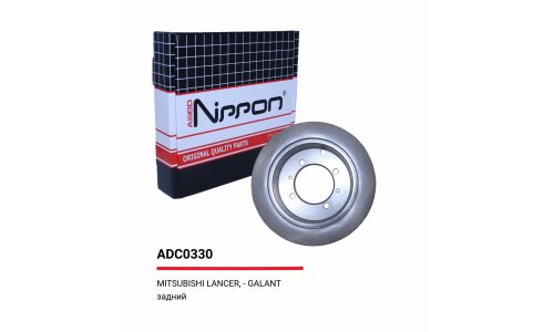 Диск тормозной Allies Nippon, задний, арт. ADC0330