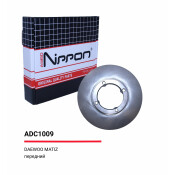 Диск тормозной Allies Nippon, передний, арт. ADC1009