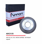 Диск тормозной Allies Nippon, задний, арт. ADC2125