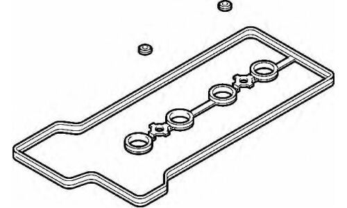 Комплект прокладок крышки клапанов Elring, арт. 389.280