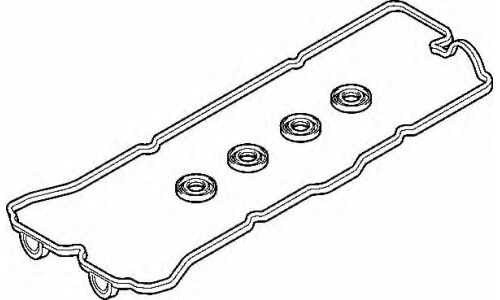 Прокладки клапанной крышки Elring, арт. 389.330