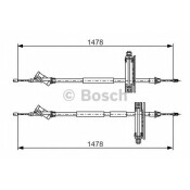Трос ручного тормоза Bosch, арт. 1987477932