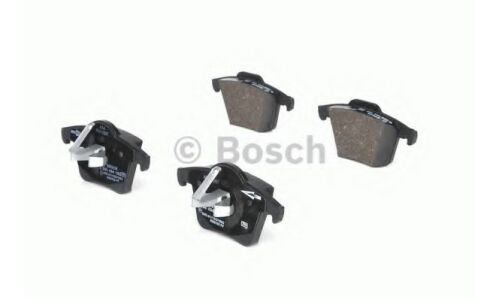 Колодки тормозные дисковые Bosch, задние, комплект на ось (4 шт), арт. 0 986 494 102