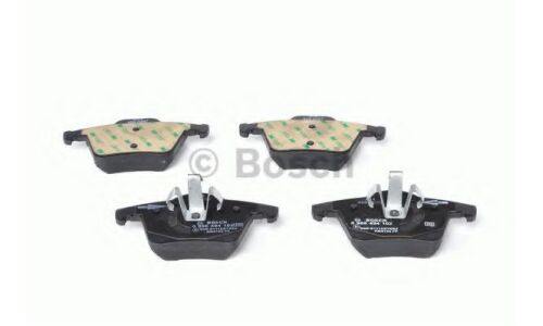 Колодки тормозные дисковые Bosch, задние, комплект на ось (4 шт), арт. 0 986 494 102
