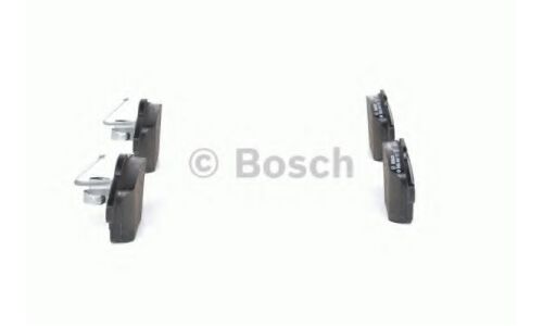 Колодки тормозные дисковые Bosch, задние, комплект на ось (4 шт), арт. 0 986 494 102
