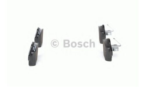 Колодки тормозные дисковые Bosch, задние, комплект на ось (4 шт), арт. 0 986 494 102