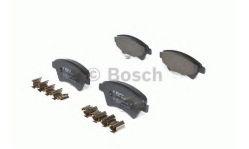 Колодки тормозные дисковые Bosch, передние, комплект на ось (4 шт), арт. 0 986 424 785