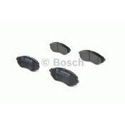 Колодки тормозные дисковые Bosch, передние, комплект на ось (4 шт), арт. 0 986 424 818