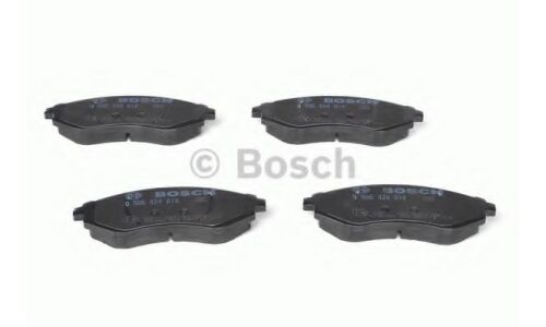 Колодки тормозные дисковые Bosch, передние, комплект на ось (4 шт), арт. 0 986 424 818