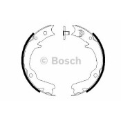 Колодки тормозные барабанные Bosch, комплект на ось (4 шт), арт. 0 986 487 681