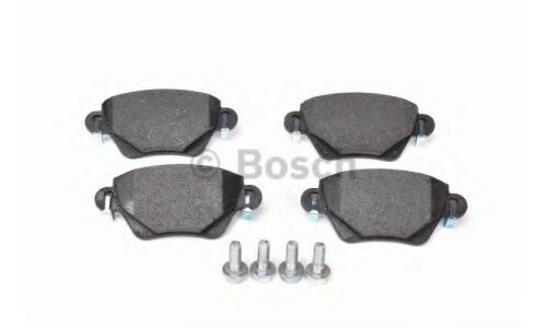 Колодки тормозные дисковые Bosch, задние, комплект на ось (4 шт), арт. 0 986 494 046