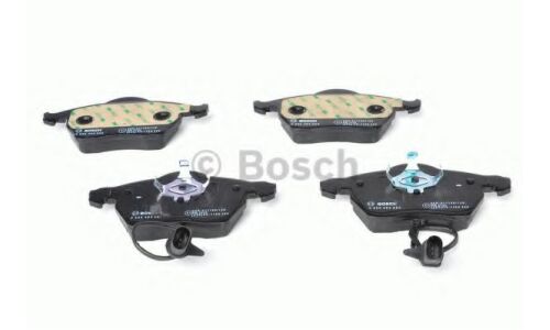 Колодки тормозные дисковые Bosch, передние, комплект на ось (4 шт), арт. 0 986 494 050