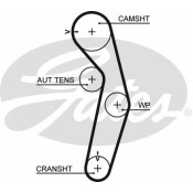 Комплект ремня ГРМ Gates, арт. K015445XS
