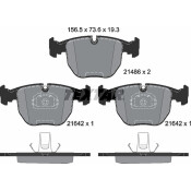 Колодки тормозные дисковые с противошумной пластиной Q+ | перед Textar, арт. 2148602