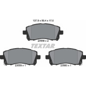 Колодки тормозные дисковые | перед Textar, арт. 2355802