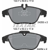 Колодки тормозные дисковые с противошумной пластиной Q+ | зад Textar, арт. 2425301