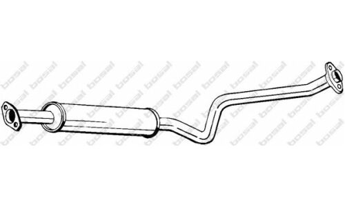 Глушитель выхлопных газов Bosal, задний, арт. 284-231