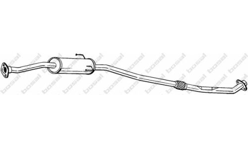 Глушитель выхлопных газов Bosal, задний, арт. 291-415